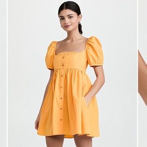 Ciao Lucia Diana Dress in Tangerine - Medium